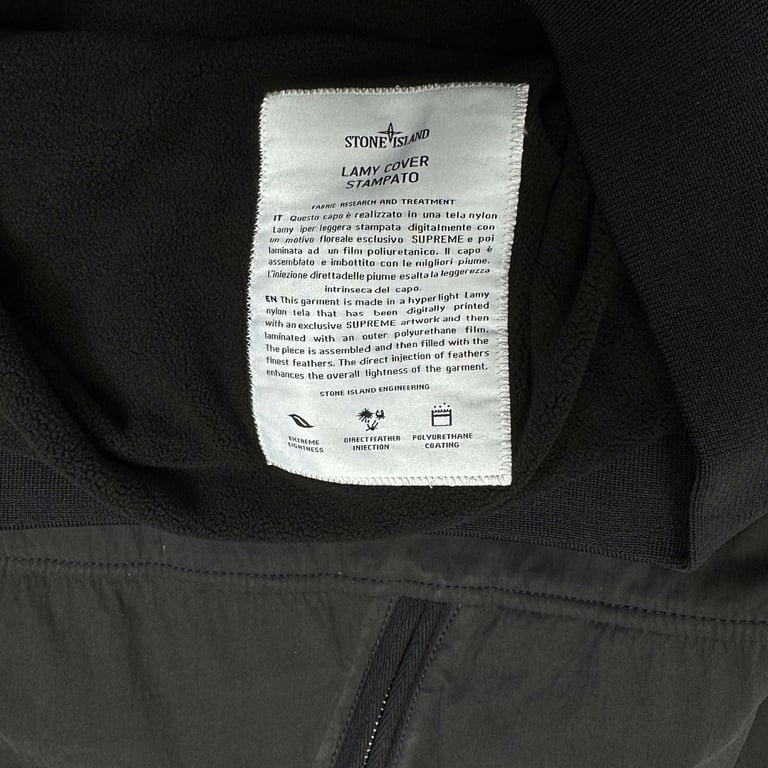 Stone Island Style Heated Anorak Jacket - 44