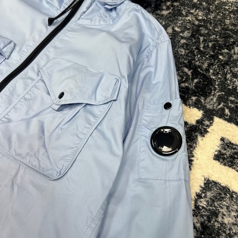 C.P. Company Poplin Hooded Jacket - 18