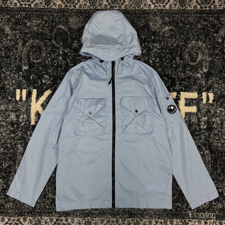 C.P. Company Poplin Hooded Jacket - 19