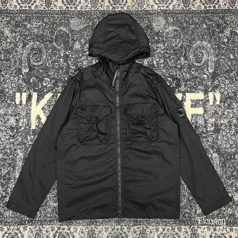 C.P. Company Poplin Hooded Jacket - 26