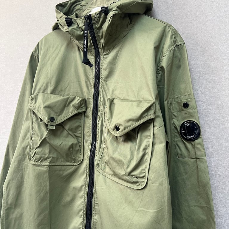 C.P. Company Poplin Hooded Jacket - 4