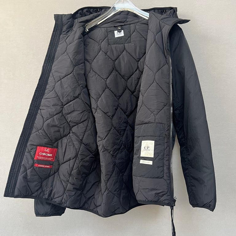 C.P. Company Chrome Goggle Puffer Jacket - 12