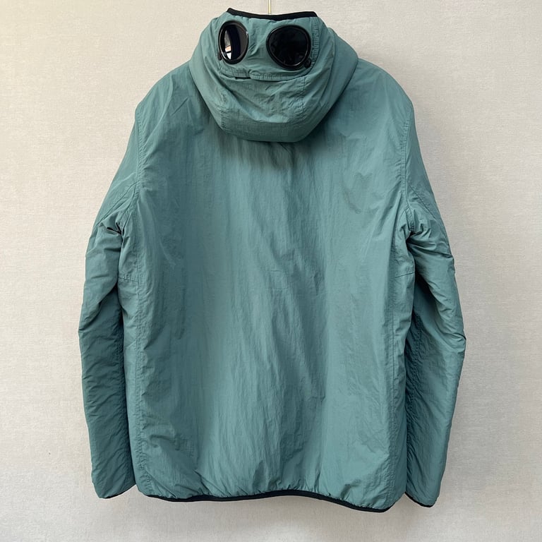 C.P. Company Chrome Goggle Puffer Jacket - 18