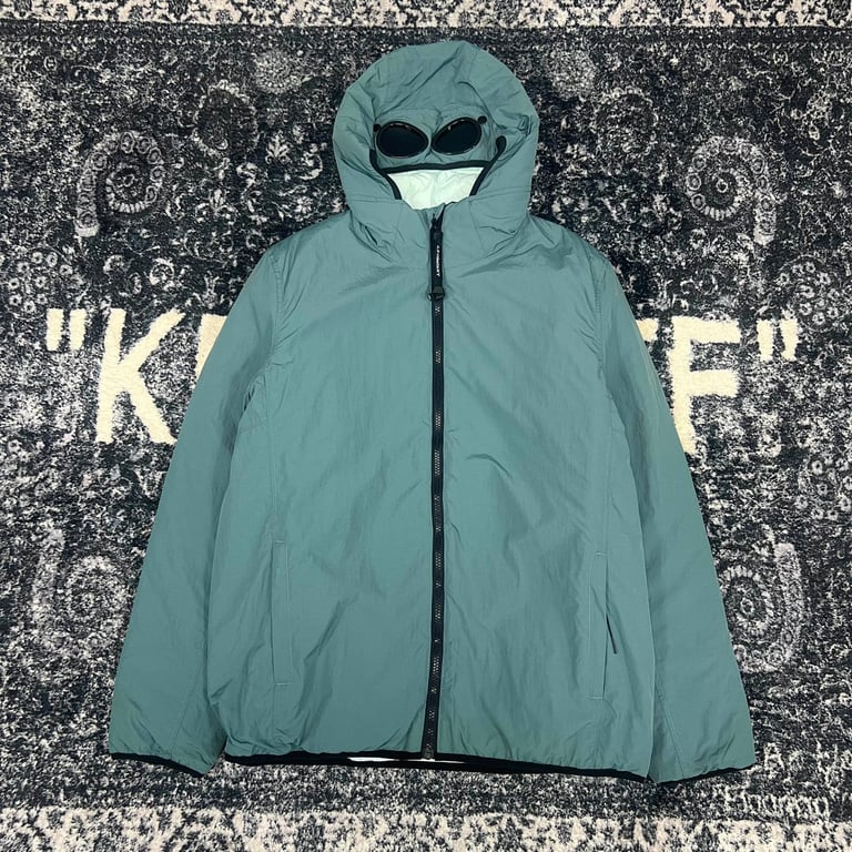 C.P. Company Chrome Goggle Puffer Jacket - 47