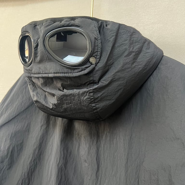 C.P. Company Chrome Goggle Puffer Jacket - 7
