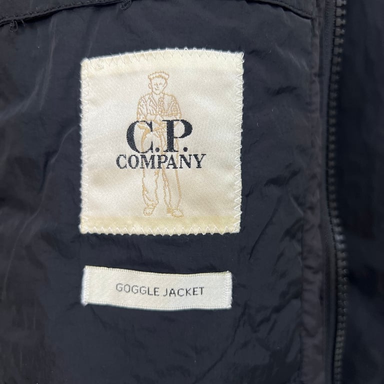C.P. Company Chrome Goggle Puffer Jacket - 10