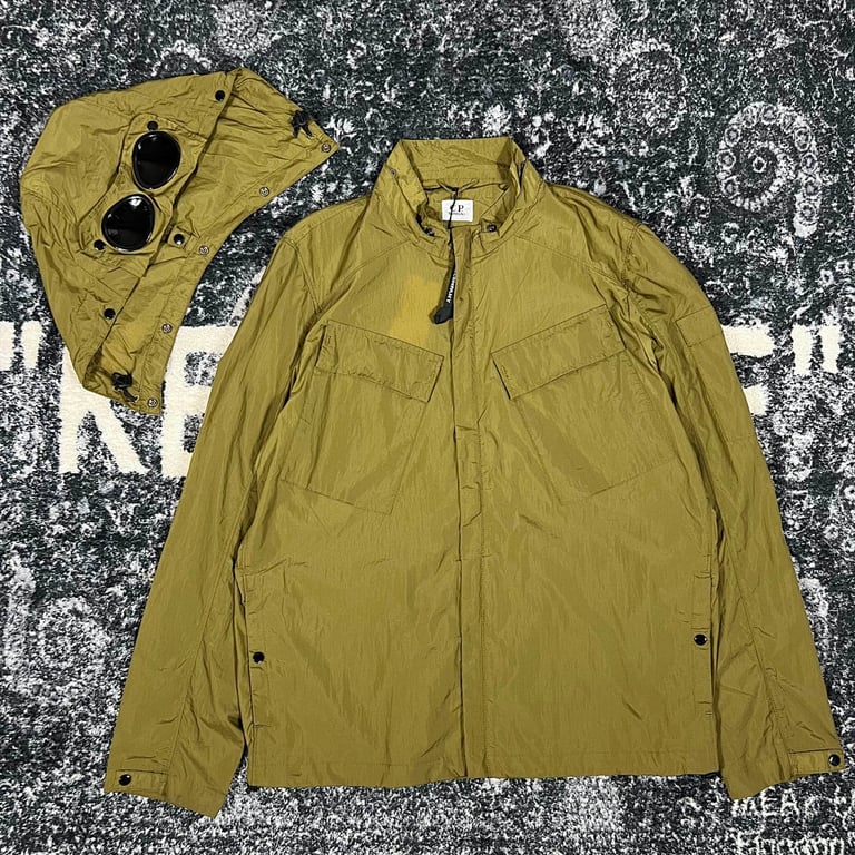 C.P. Company Goggle Hood Metallic Jacket - 34