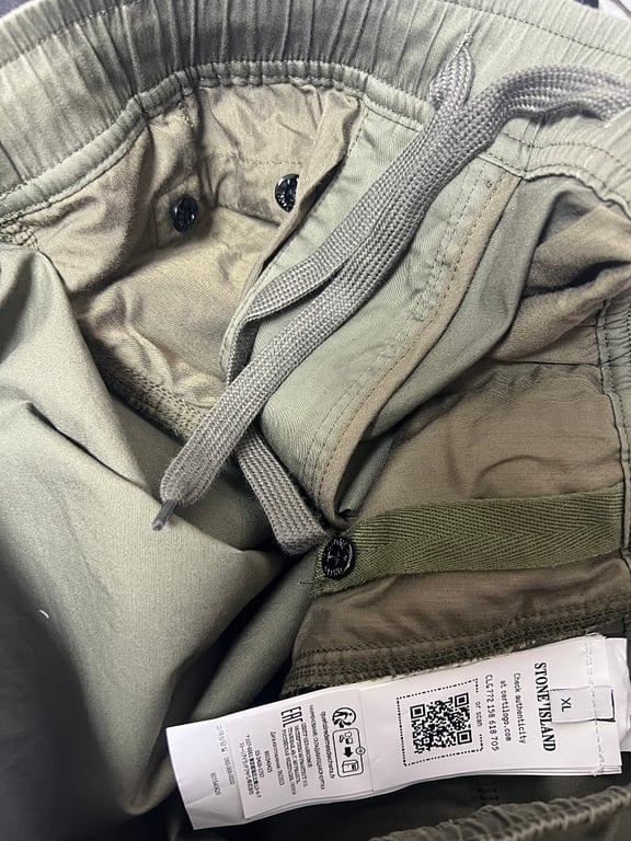 Stone Island 23FW Satin Cargo Pants - 15