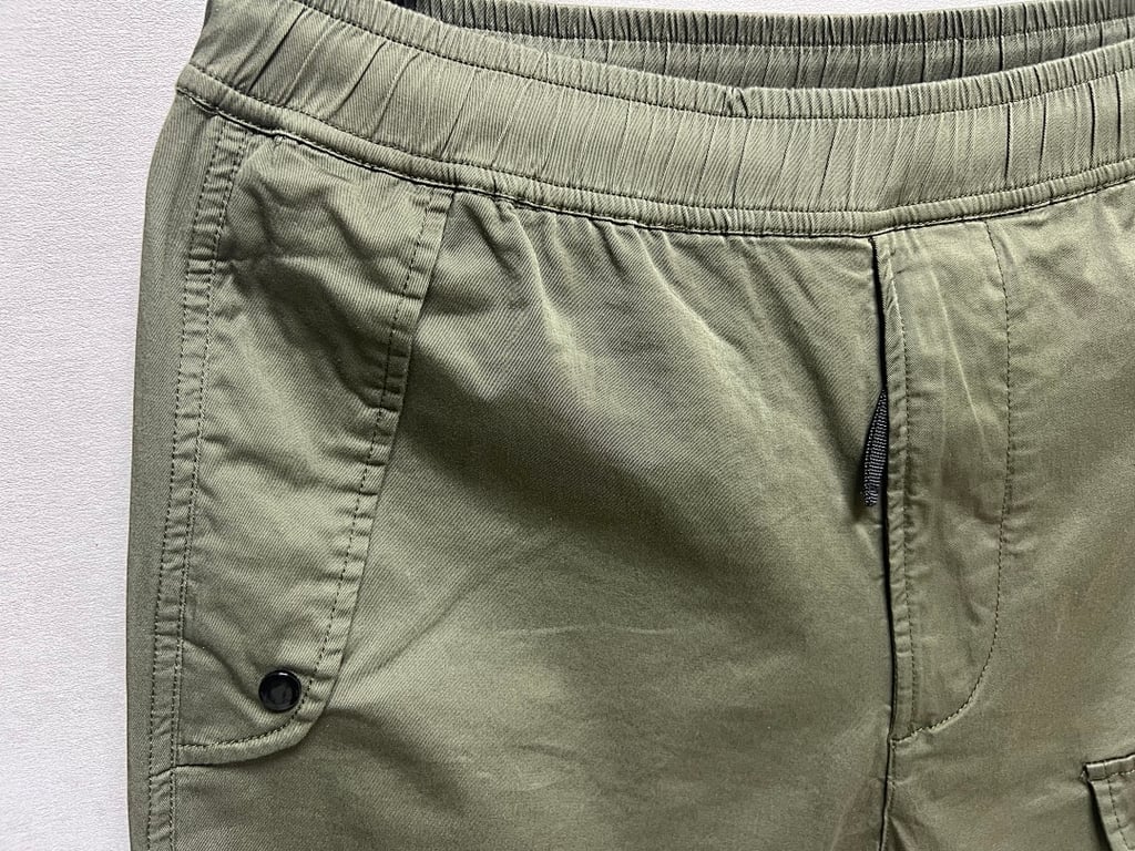 Stone Island 23FW Satin Cargo Pants - 16