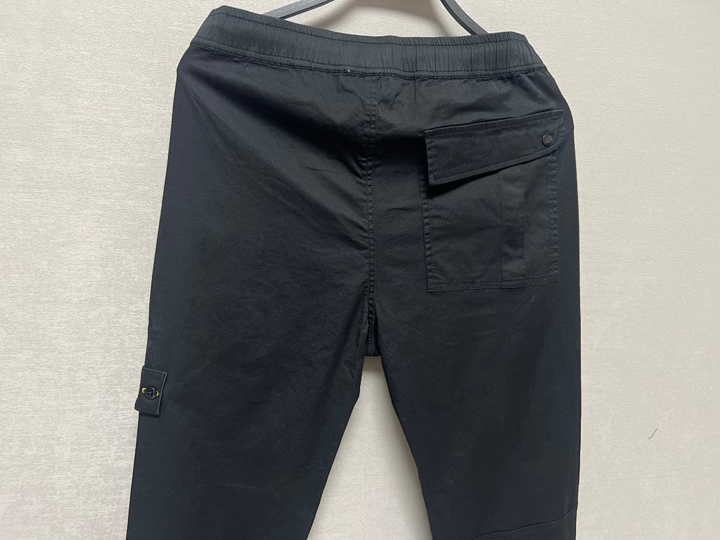 Stone Island 23FW Satin Cargo Pants - 22