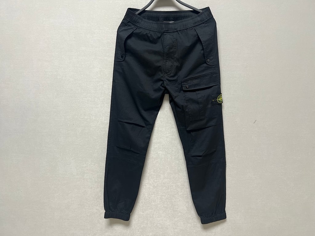Stone Island 23FW Satin Cargo Pants - 31