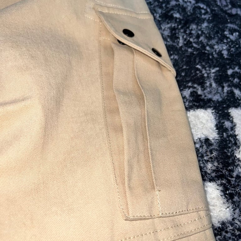 Stone Island Washed Cargo Pants Green - 10