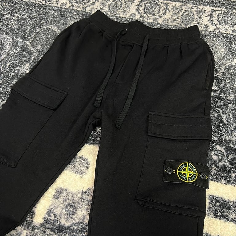 Stone Island 20FW Cargo Sweatpants Grey - 15