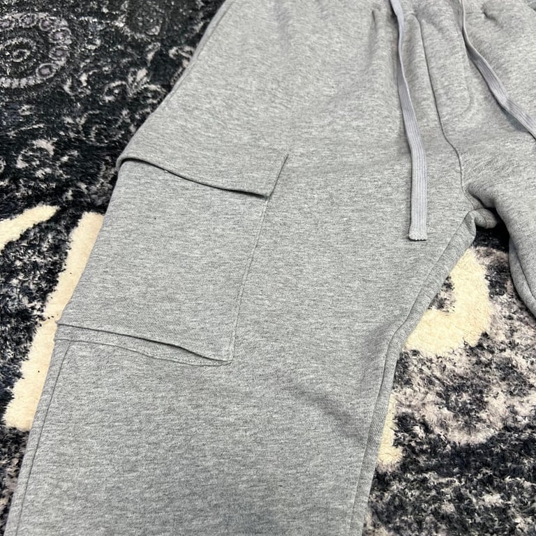 Stone Island 20FW Cargo Sweatpants Grey - 9