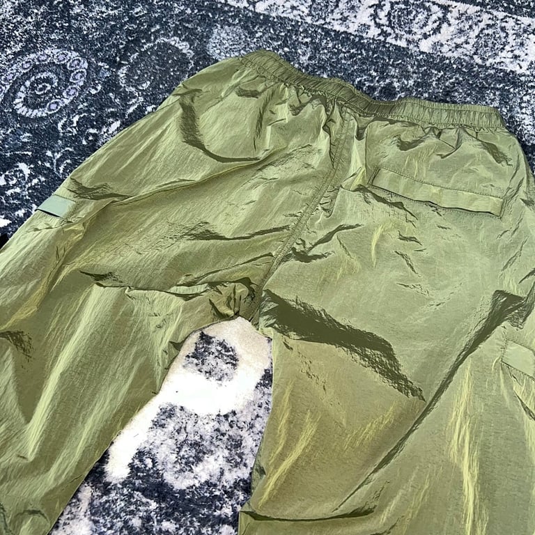 Stone Island 22SS Metallic Nylon Pants - 2