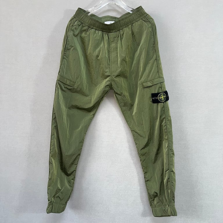 Stone Island 22SS Metallic Nylon Pants - 11