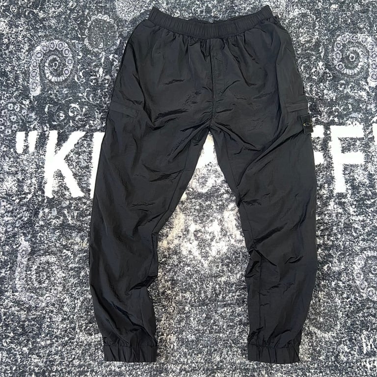 Stone Island 22SS Metallic Nylon Pants - 14