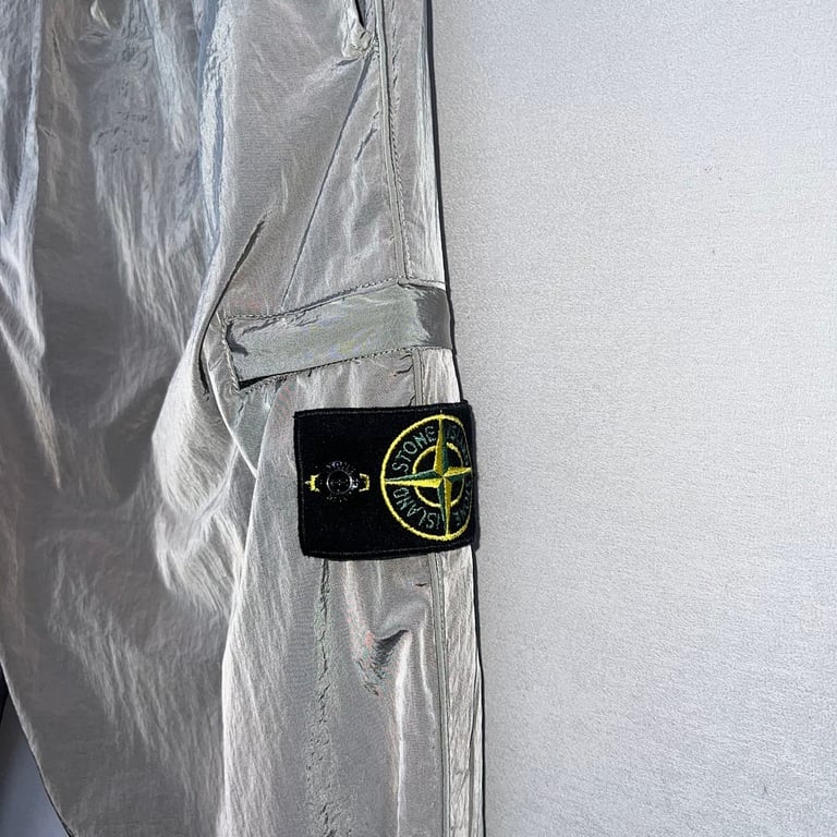 Stone Island 22SS Metallic Nylon Pants - 20