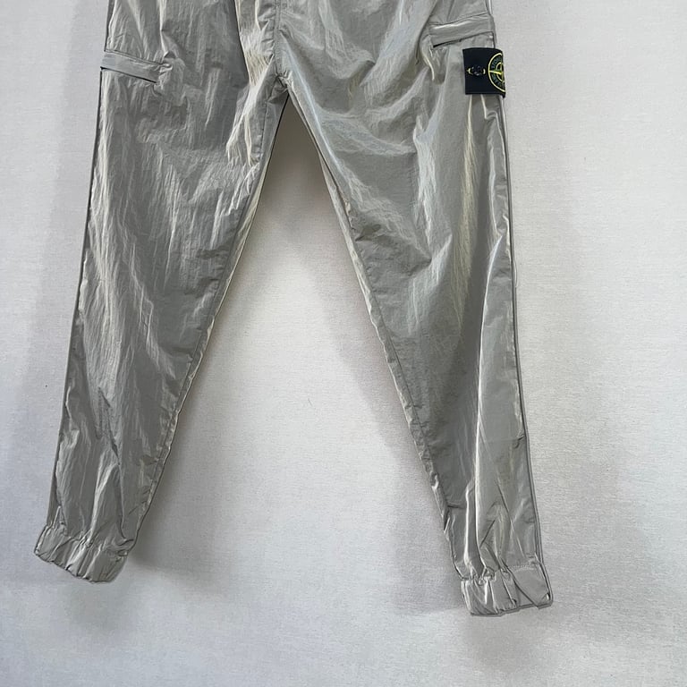 Stone Island 22SS Metallic Nylon Pants - 21