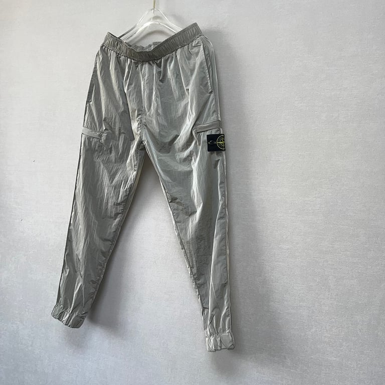 Stone Island 22SS Metallic Nylon Pants - 23