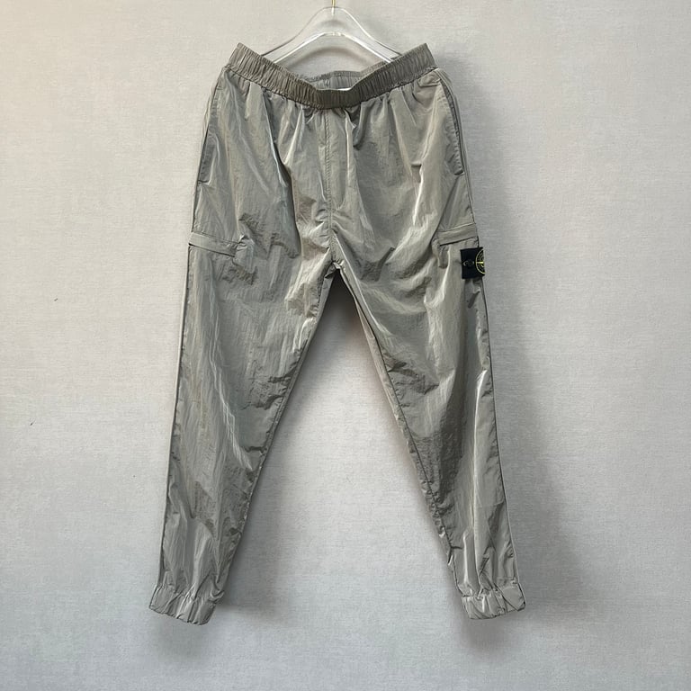 Stone Island 22SS Metallic Nylon Pants - 25