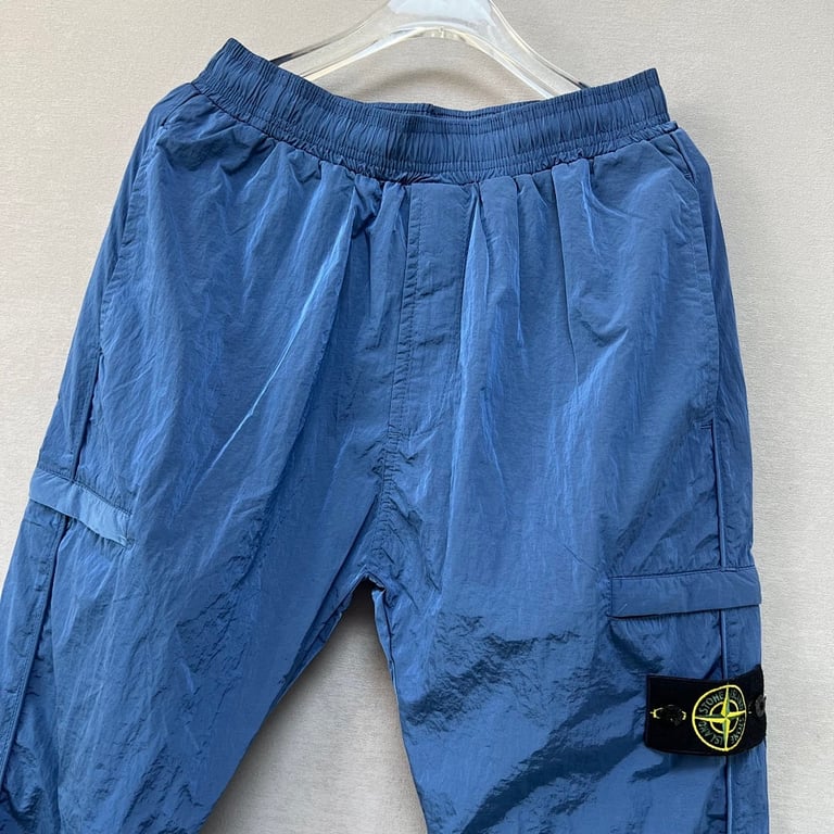 Stone Island 22SS Metallic Nylon Pants - 41