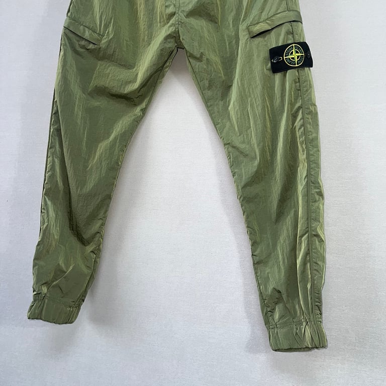 Stone Island 22SS Metallic Nylon Pants - 7