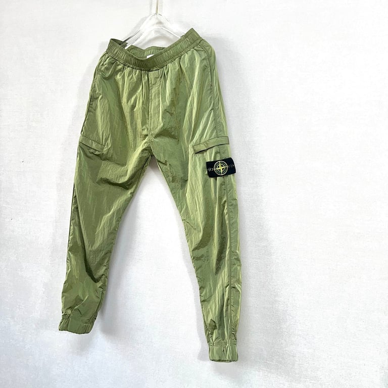 Stone Island 22SS Metallic Nylon Pants - 10