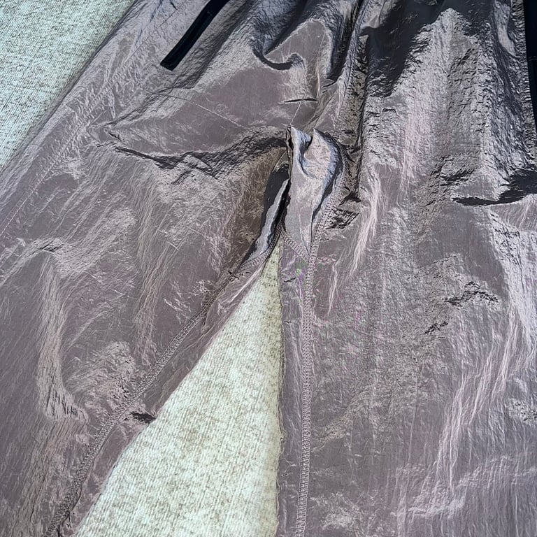 19SS Metallic Nylon Pants Grey - 18