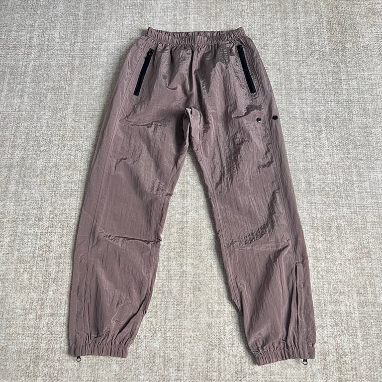 19SS Metallic Nylon Pants Grey - 19
