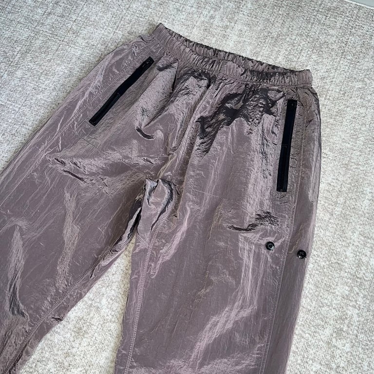 19SS Metallic Nylon Pants Grey - 20