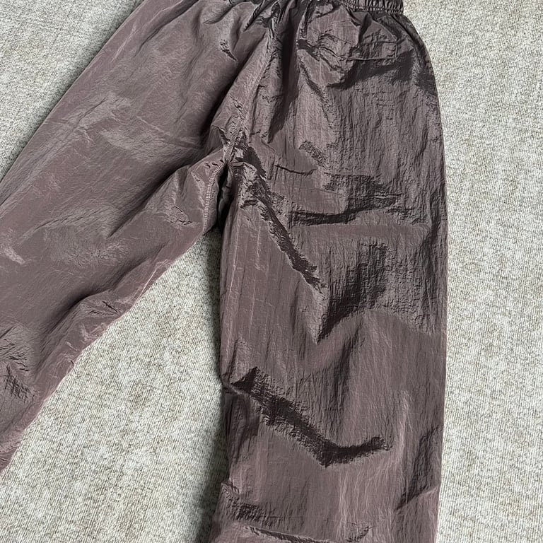 19SS Metallic Nylon Pants Grey - 21