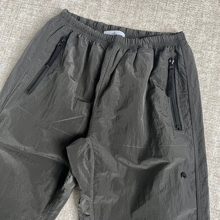 19SS Metallic Nylon Pants Grey - 24