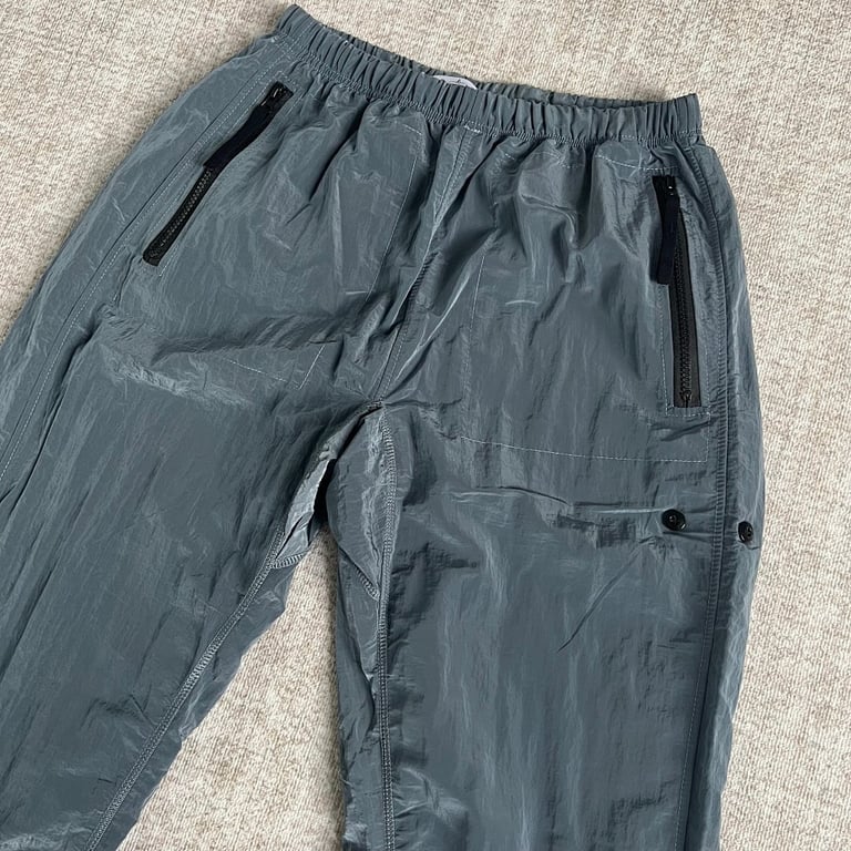 19SS Metallic Nylon Pants Grey - 31