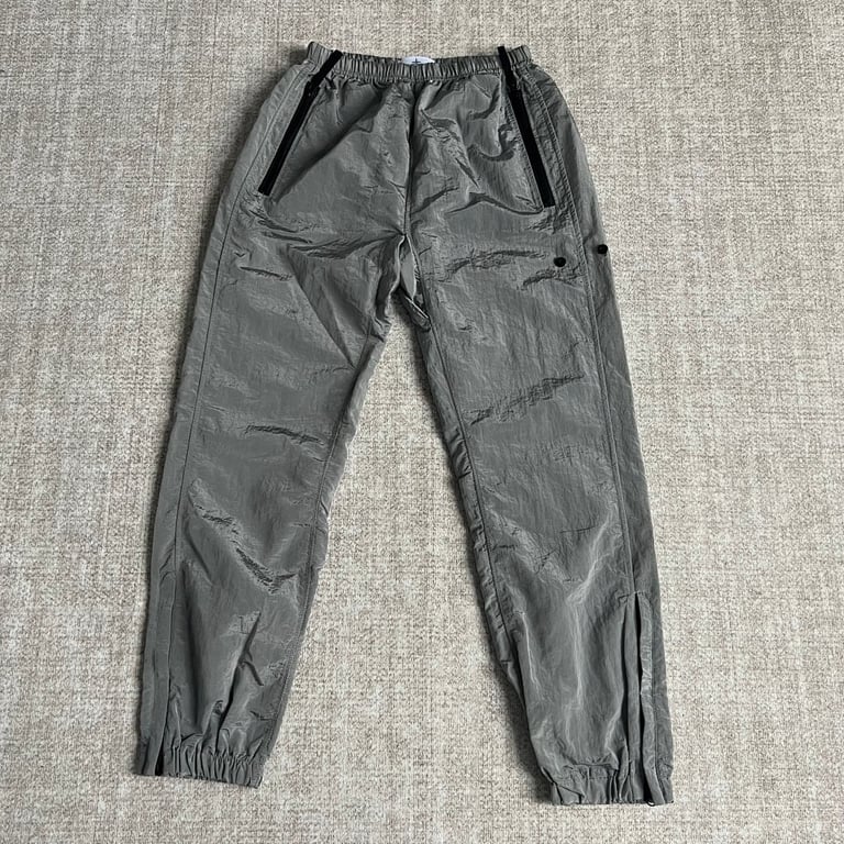 19SS Metallic Nylon Pants Grey - 6