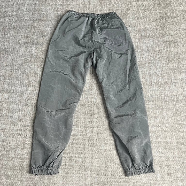 19SS Metallic Nylon Pants Grey - 8