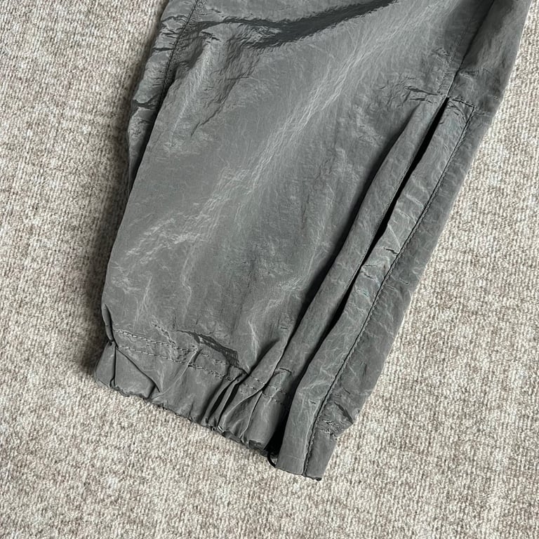 19SS Metallic Nylon Pants Grey - 9