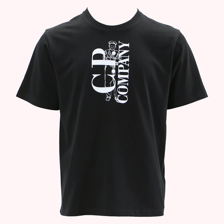 C.P. Company Vertical Logo Sailor T-Shirt - 11
