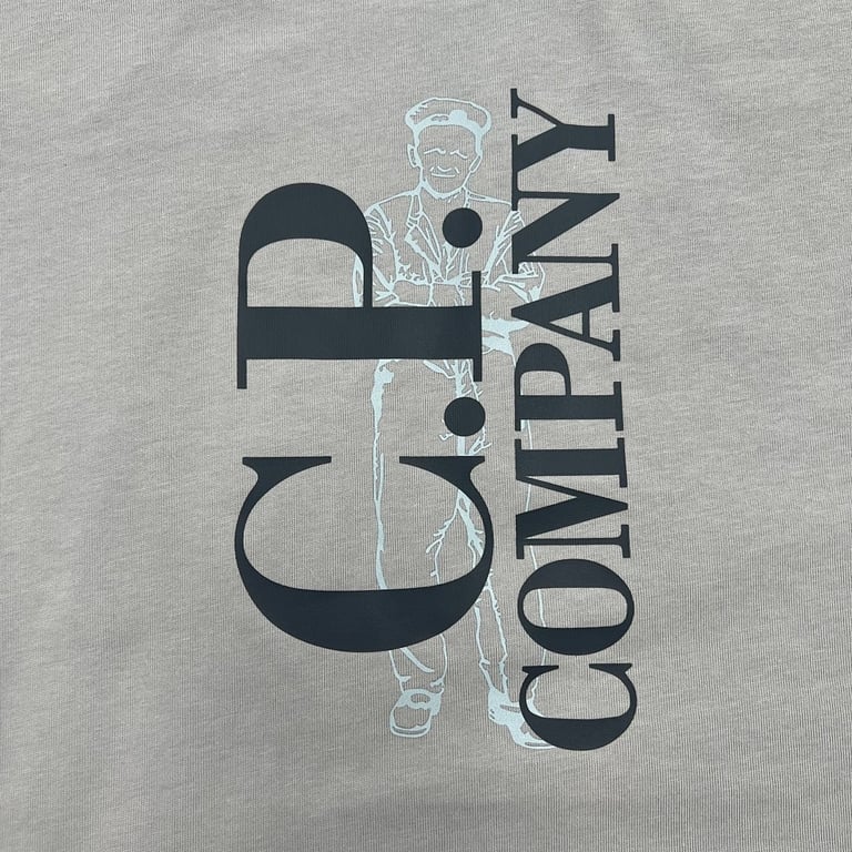 C.P. Company Vertical Logo Sailor T-Shirt - 17