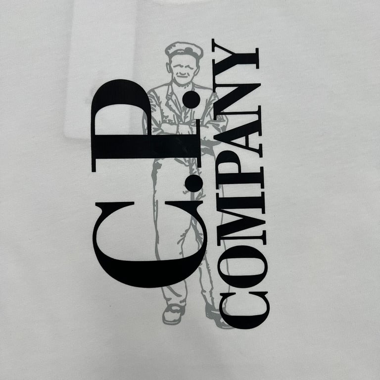 C.P. Company Vertical Logo Sailor T-Shirt - 23