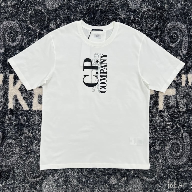 C.P. Company Vertical Logo Sailor T-Shirt - 24