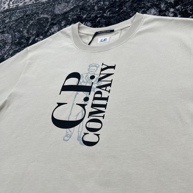 C.P. Company Vertical Logo Sailor T-Shirt - 27