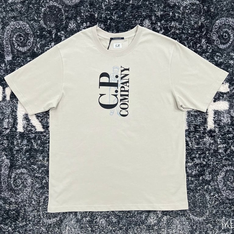 C.P. Company Vertical Logo Sailor T-Shirt - 30