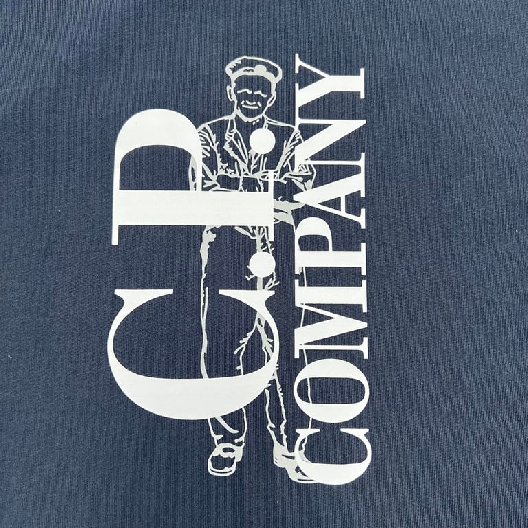 C.P. Company Vertical Logo Sailor T-Shirt - 35
