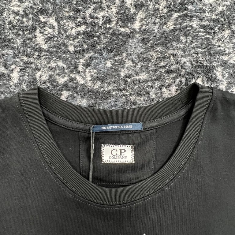 C.P. Company Vertical Logo Sailor T-Shirt - 38