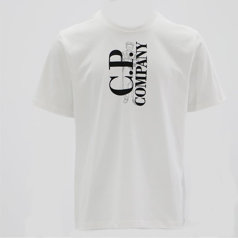 C.P. Company Vertical Logo Sailor T-Shirt - 5