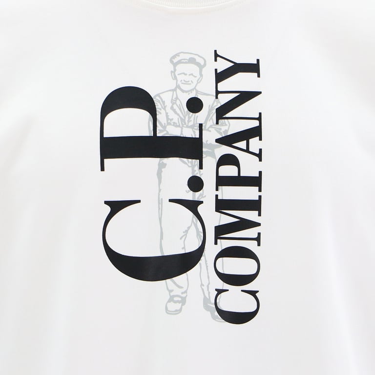 C.P. Company Vertical Logo Sailor T-Shirt - 43
