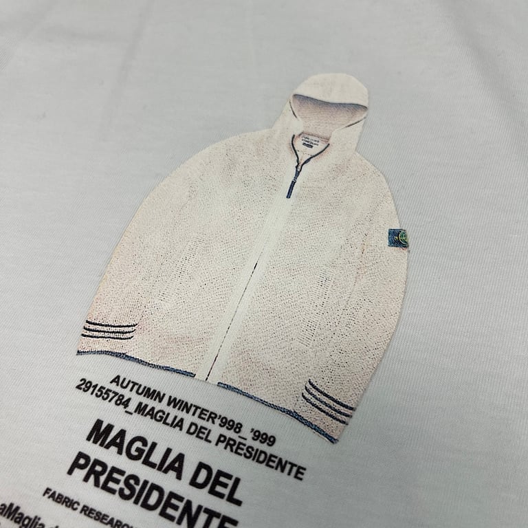 Stone Island 23SS Archivio Maglia Del Presidente T-Shirt - 8