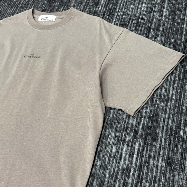 Stone Island Distressed Compass Logo T-Shirt - 22
