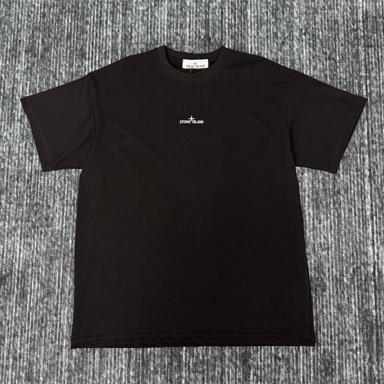 Stone Island Distressed Compass Logo T-Shirt - 29